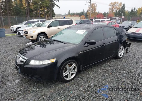 2005 Acura Tl из США, поврежденный, VIN 19UUA66225A075960